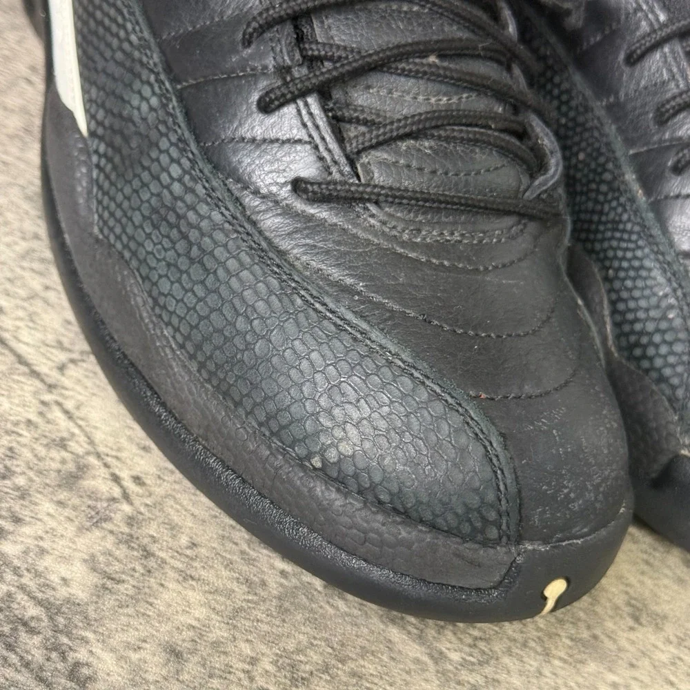 Jordan Air Jordan 12 Retro The Master Men 8 Black White 130690-013